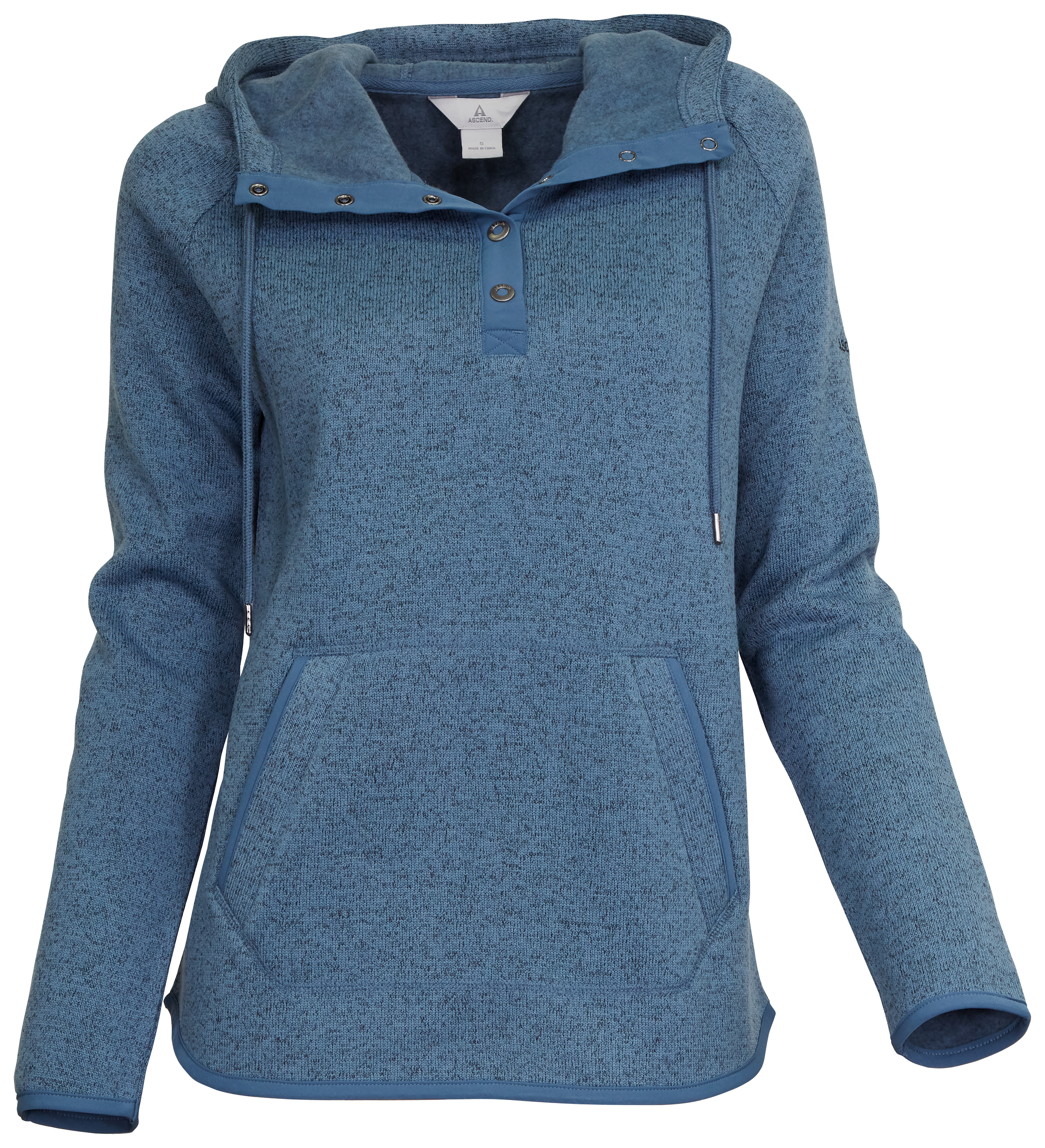Ascend Expedition Fleece Long-Sleeve Hooded Pullover for Ladies | Bass ...